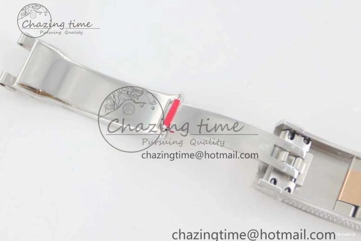 Markers Dial SS Edition A2824 Best Arabic Full on RG 41 Diamonds Bracelet TWF 1:1 Datejust 0313